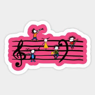 Wind Quintet new Sticker